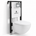 sanidump Wall-Hung Toilet Installation Frame with Concealed Cistern